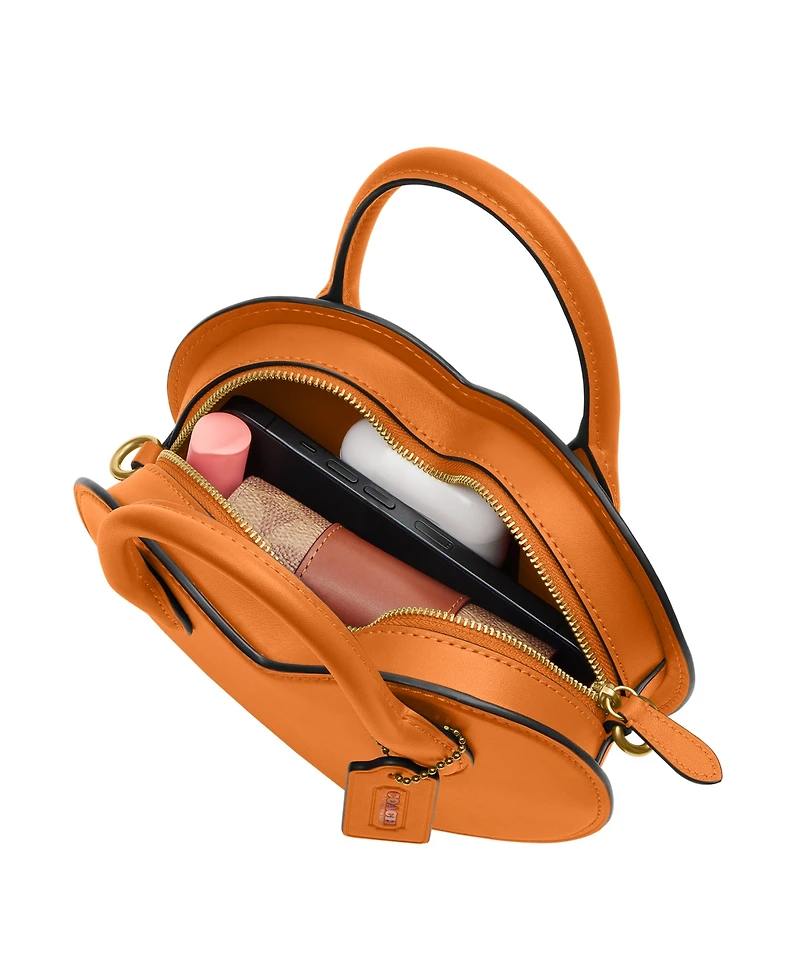 Coach Heart Shape Mini Crossbody Bag