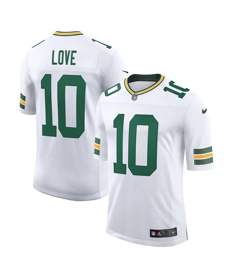 Nike Men's Jordan Love White Green Bay Packers Vapor Untouchable Limited Jersey