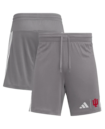 Adidas Men's Gray Indiana Hoosiers Aeroready 7" Shorts