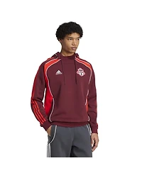 Adidas Men's Red Toronto Fc 2025 Travel Pullover Hoodie