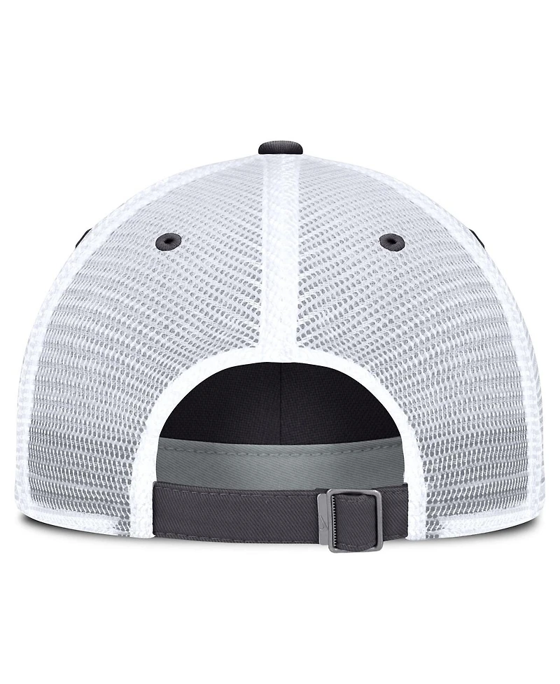 Nike Men's Gray San Francisco Giants Wordmark Club Adjustable Trucker Hat
