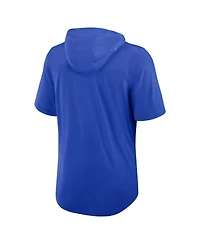 Nike Men's Royal Los Angeles Rams Lockup Tri-Blend Hoodie T-Shirt