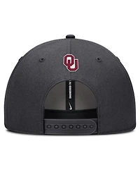 Nike Men's Black Oklahoma Sooners Rise Practice Adjustable Hat