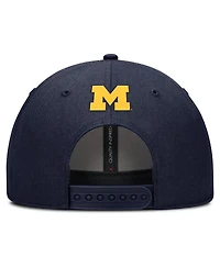 Nike Men's Navy Michigan Wolverines Rise Practice Adjustable Hat