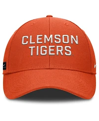 Nike Men's Orange Clemson Tigers Rise Practice Adjustable Hat