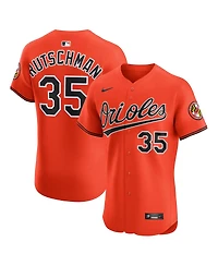 Nike Men's Adley Rutschman Orange Baltimore Orioles Alternate 2 Elite Jersey