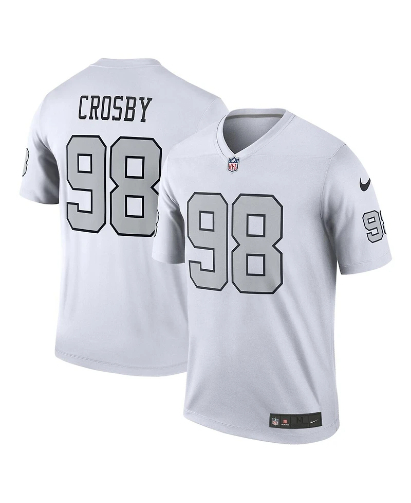 Nike Men's Maxx Crosby White Las Vegas Raiders Alternate Legend Jersey