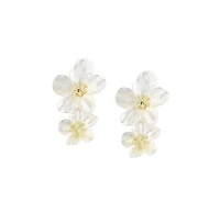 Sohi Maxi Floral Drop Earrings