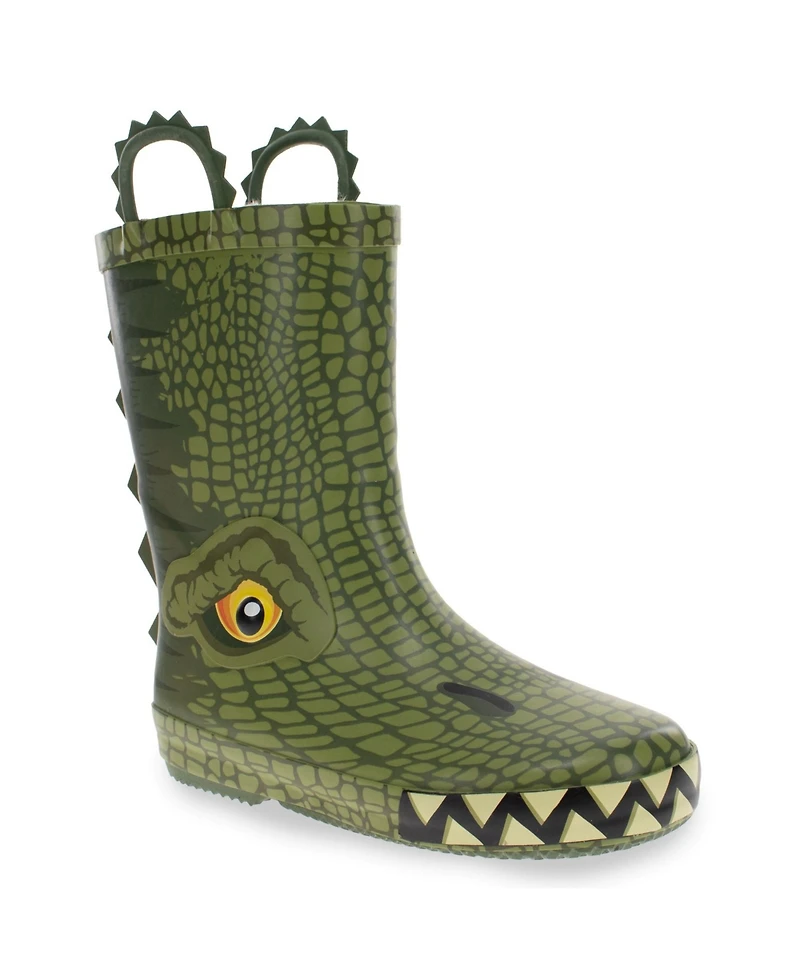 Western Chief Boys Prehistoric Rex Rain Boot