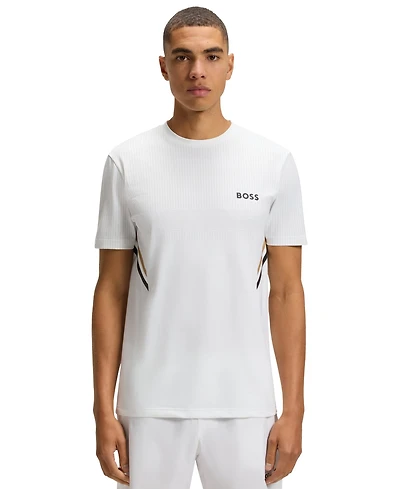 Boss by Hugo Men's Active Moisture Management Slim-Fit T-Shirt