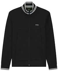 Boss by Hugo Men's Cotton-Blend Zip-Up Sweatshirt