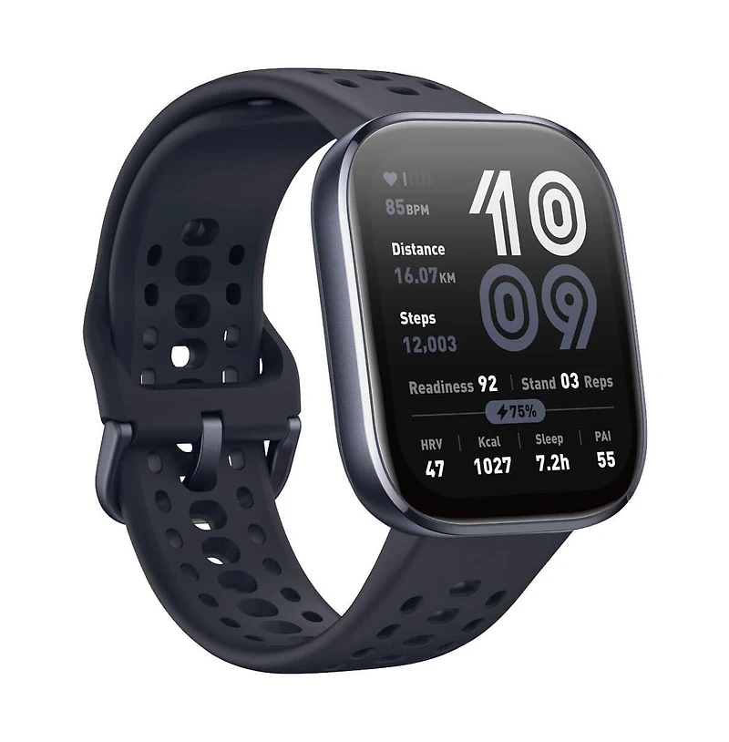 Amazfit Bip 6 Health and Fitness Tracker - Black