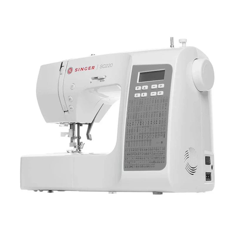 Singer Sewing Machine - White
