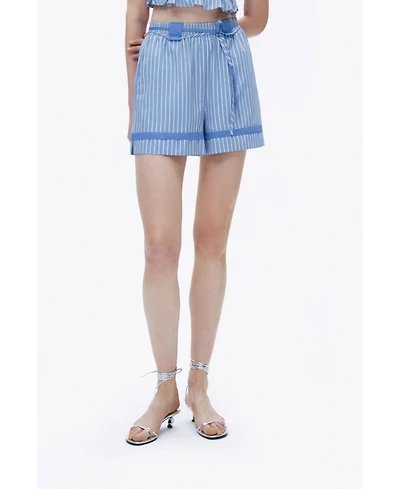 Nocturne Women's Lace-Up Mini Shorts