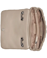 Karl Lagerfeld Paris Lafayette Medium Suede Shoulder Bag