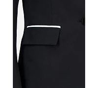Le Suit Women's Piping-Trim Two-Button Pantsuit