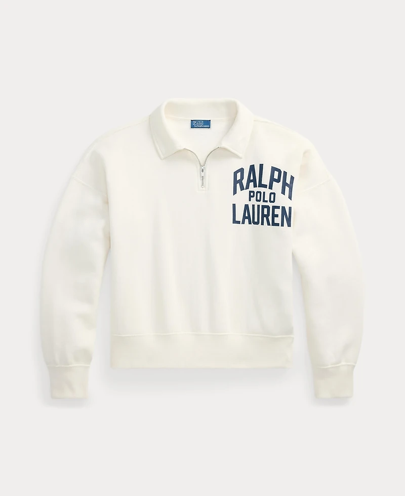 Polo Ralph Lauren Women's Logo Fleece Quarter-Zip Sweatshirt