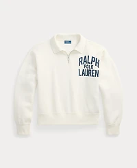 Polo Ralph Lauren Women's Logo Fleece Quarter-Zip Sweatshirt