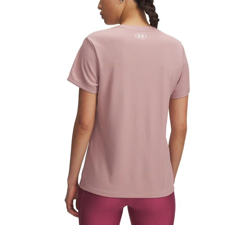 Under Armour Women's Ua Tech Rib Short-Sleeve T-Shirt
