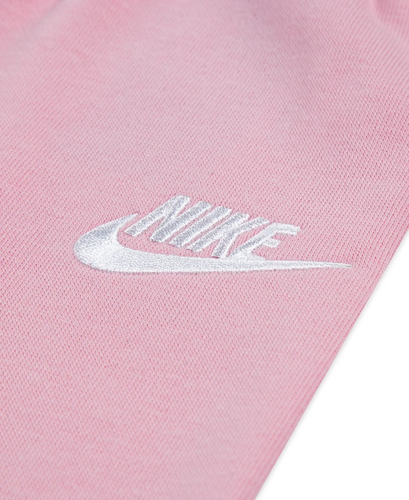 Nike Toddler Girls 2-Piece Wide Leg Club Fleece Top and Pants Set
