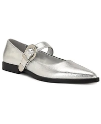 Nine West Women's Katrel Mary Jane Pointy Toe Flats