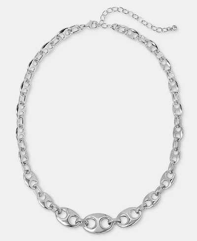 On 34th Link Collar Necklace, 16" + 3" extender, Macy's Exclusive