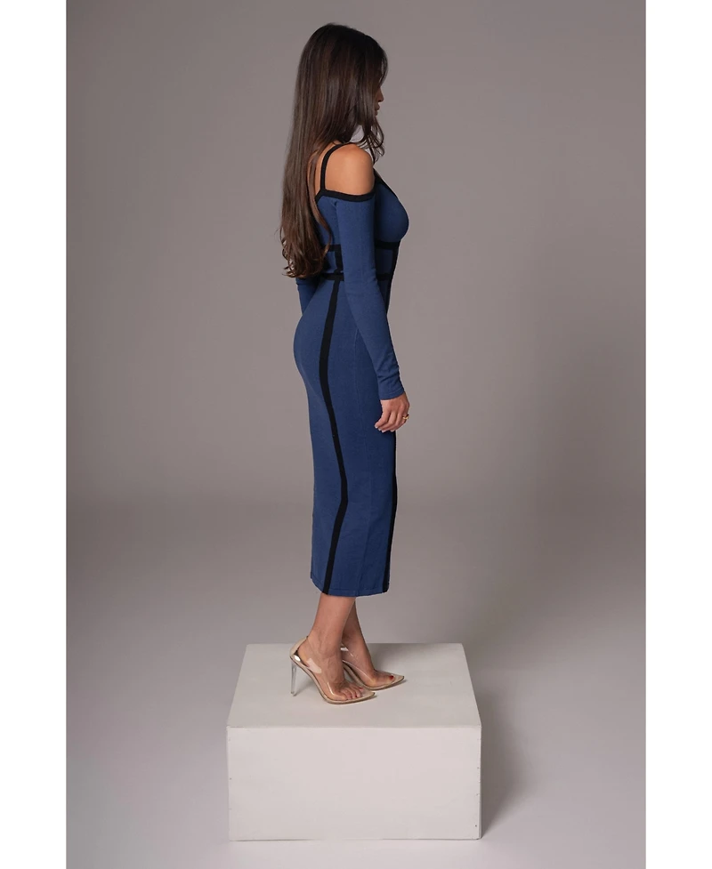 Jluxlabel Debora Knit Midi Dress