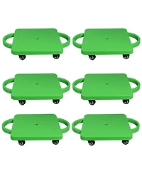 Floor Scooter Board with Handles, Sitting for Kids Indoor Play