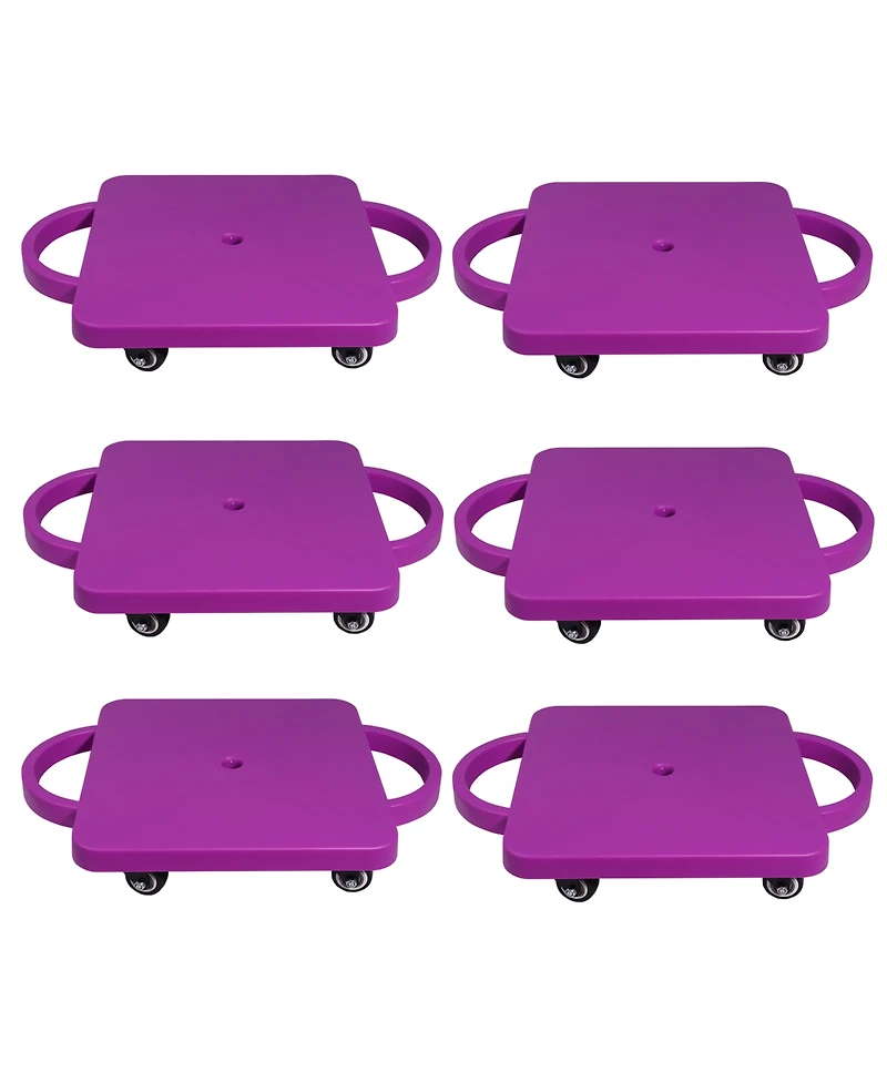 Floor Scooter Board with Handles, Sitting Scooter for Kids Indoor Play