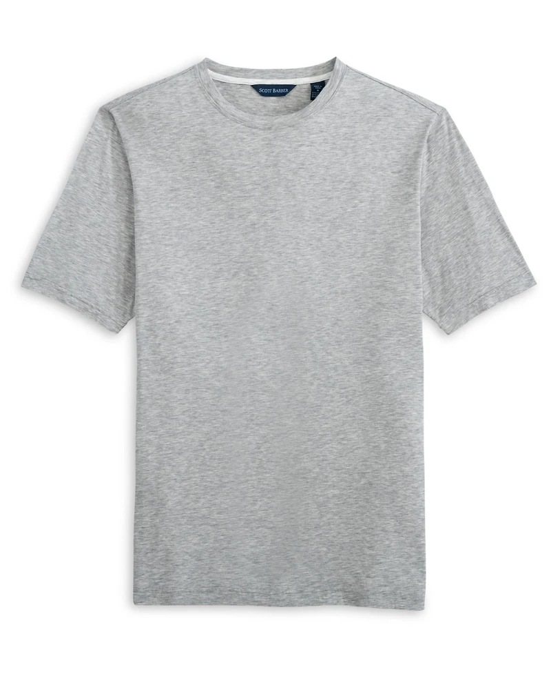 Scott Barber Men's Cotton/Lyocell Tee, heather