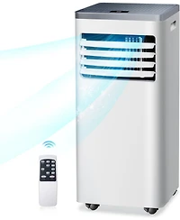 Zafro 10,000 Btu Portable Ac, 3-in-1, Cools 450 Sq.Ft, Fast Cooling, Sleep Mode, Timer, Remote, Quiet