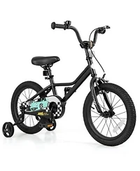 16 Inch Kids Bike With Removable Training Wheels For Aged 3 8 Years Old