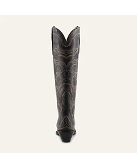 Olivia Leather Cowgirl Boots - Stylish Western Footwear & Comfort By Buck Brana