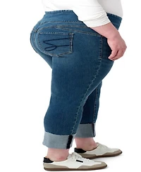 Seven7 Plus Tummy Toner High Cuff Pull On Jeans