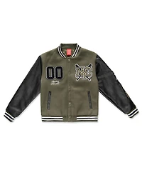 Ring of Fire Big Boys Nyc Woolen Varsity Jacket