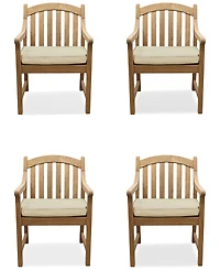 Bristol Dining Chairs, Set of 4, Created for Macy's