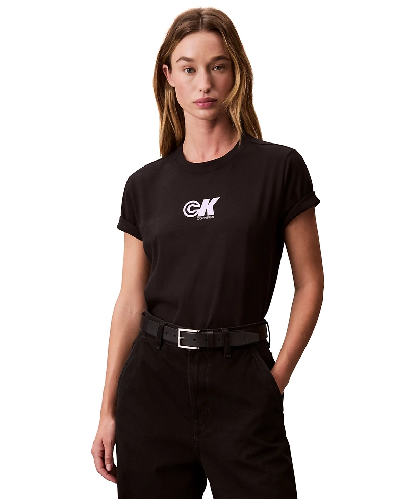 Calvin Klein Jeans Women's Cotton Archive Logo T-Shirt