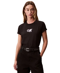 Calvin Klein Jeans Women's Cotton Archive Logo T-Shirt