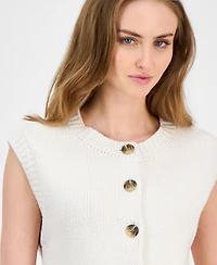 Anne Klein Women's Cap-Sleeve Cardigan