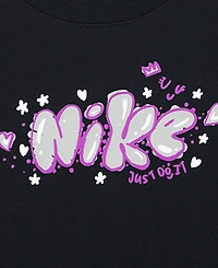 Nike Little Girls Essentials Ringlet T-Shirt