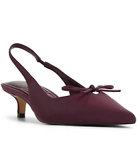 Aldo Women's Azizza Sling-Back Bow Kitten Heel Pumps