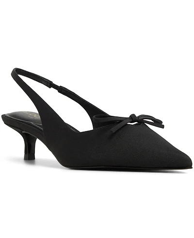 Aldo Women's Azizza Sling-Back Bow Kitten Heel Pumps