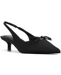 Aldo Women's Azizza Sling-Back Bow Kitten Heel Pumps
