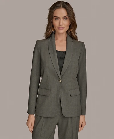 Donna Karan New York Women's One-Button Jacket