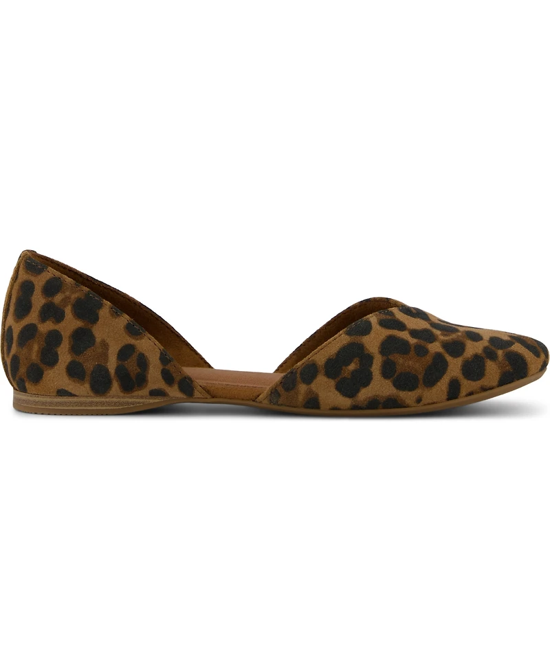 Toms Women's Gemma D'Orsay Slip-On Flats