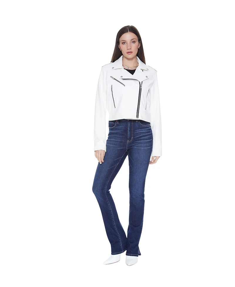 blue revival Women's Ride or Die Leather Jacket
