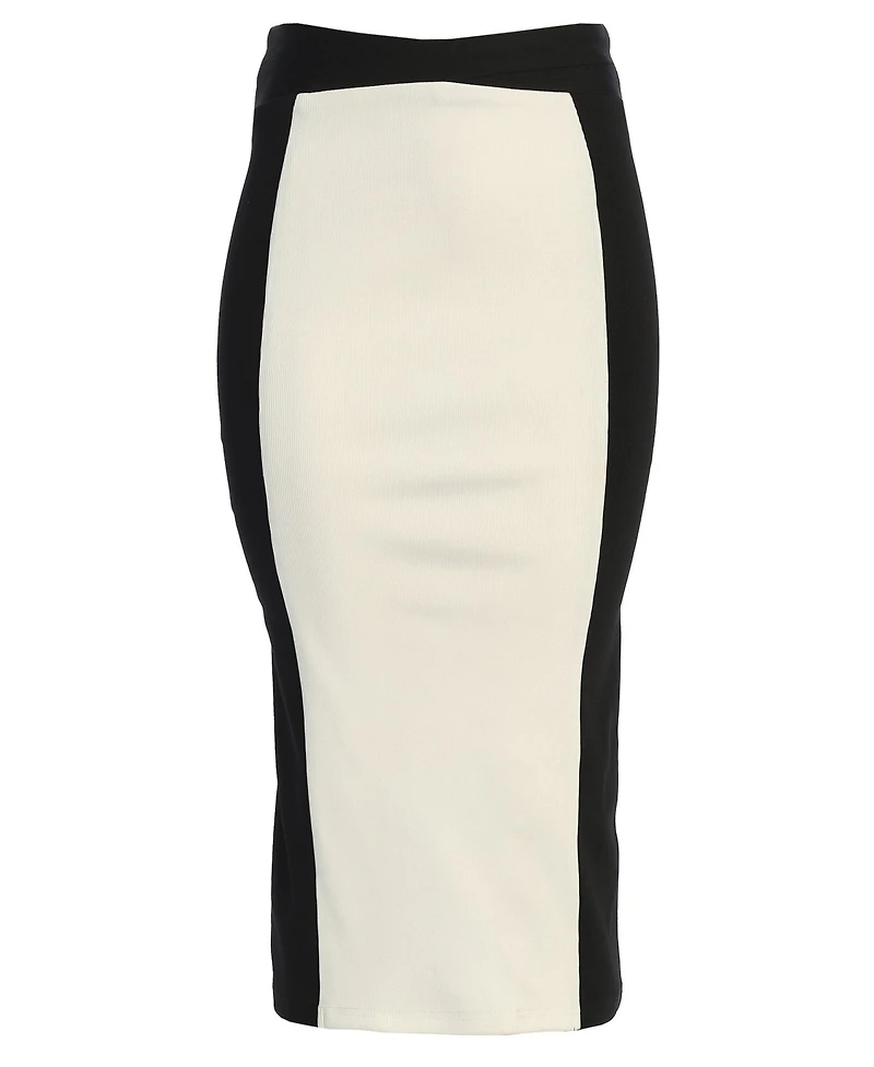 Jluxlabel Celebration Colorblock Midi Skirt