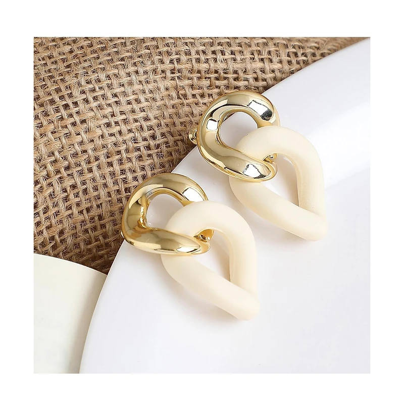 Sohi Chainlink Drop Earrings