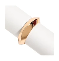 Sohi Metallic Wave Bangle Bracelet