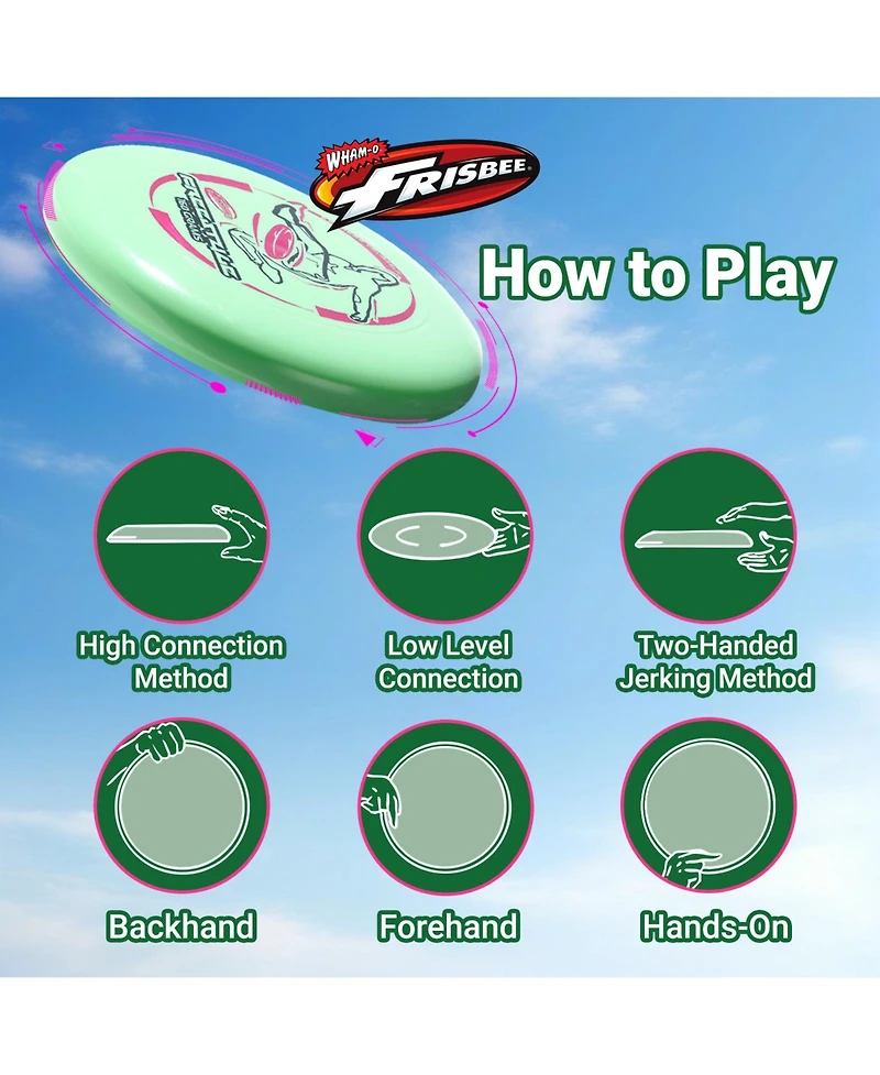 Wham-o Frisbee Freestyle 160g Flying Disc, for Outdoor Fun